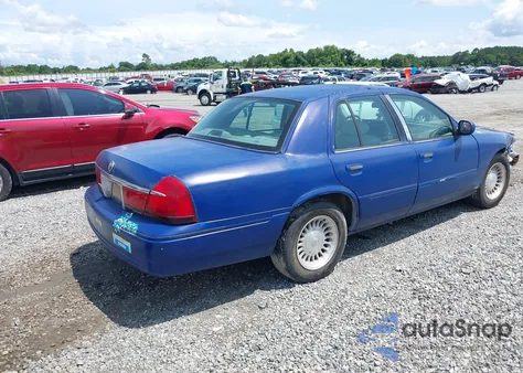 2002 Mercury Grand Marquis Ls from USA, damaged, VIN 2MEFM75W92X650114